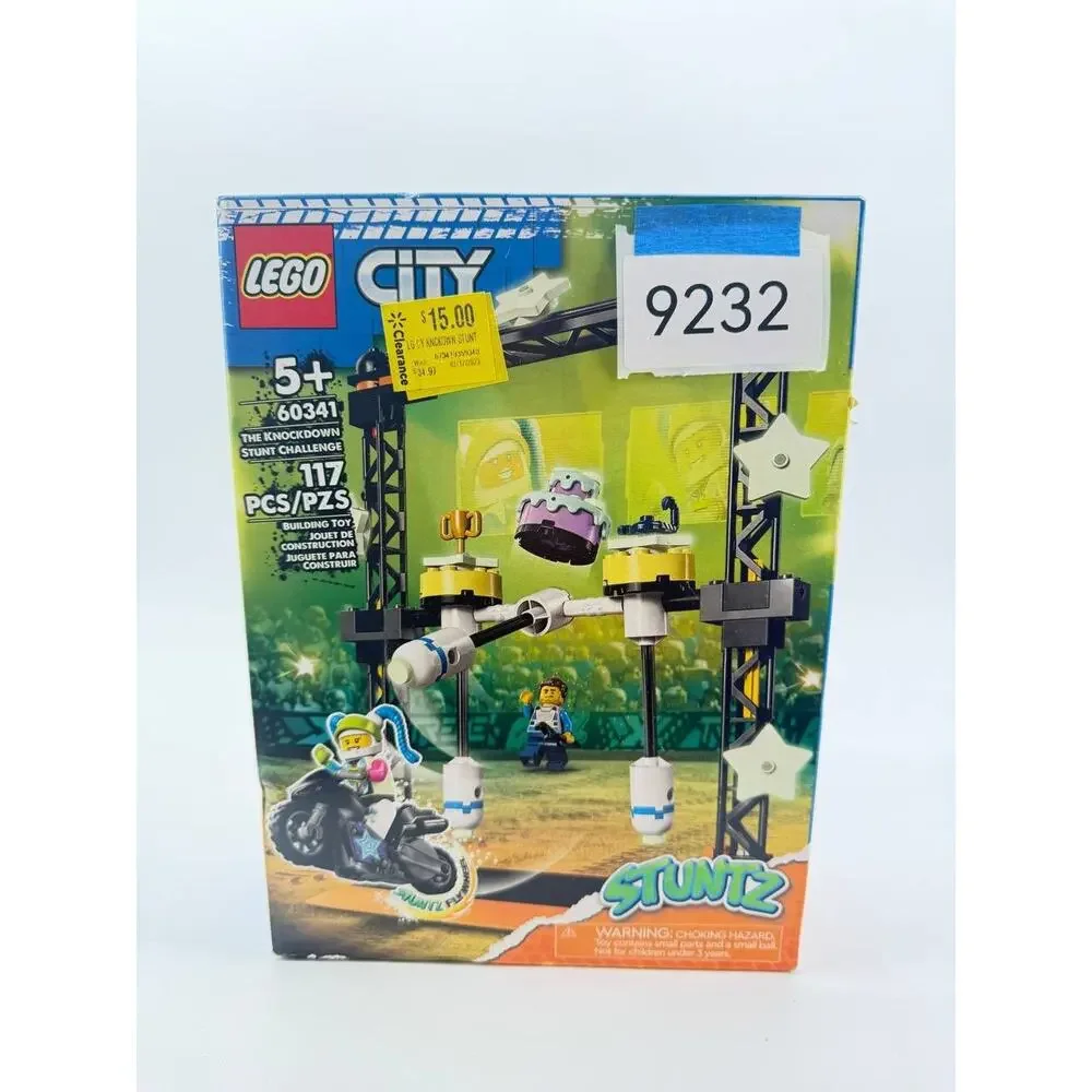 LEGO City Stuntz 60341 The Knockdown Stunt Challenge 117PCS New